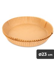 Air fryer papier na pečenie - do teplovzdušnej fritézy - kruh - 23 cm - 50 ks / balenie
