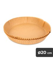 Air fryer papier na pečenie - do teplovzdušnej fritézy - kruh - 20 cm - 50 ks / balenie