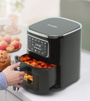 Teplovzdušná fritéza - 220-240 V - 1450W - 5 L - s dotykovými tlačidlami