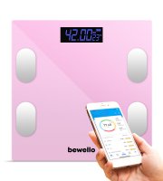 Smart osobná váha - 180 kg - na batérie - sklo