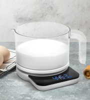 Digitálna kuchynská odmerka - 2 x AAA  - 800 ml