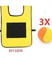  Hrací set s suchým zipsom - pre dospelých žltá