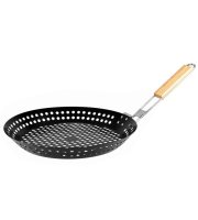 BBQ / panvica na pečenie gaštanov 31*3,5 cm