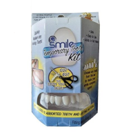 Instant Smile Kit - 30 ks Dočasná silikónová náhrada zubov (poškodené balenie)