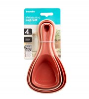 Sada odmeriek - plast -  17 x 9,3 x 6 cm - 4 ks / balenie 