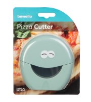 Pizza krájač - nehrdzavejúca oceľ, plast - 10,2 x 10,2 x 2 cm