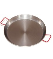 Polírovaná paella panvica 46 cm