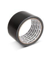 Všeobecná lepiaca páska - s textilným vláknom - čierna - 10 m x 48 mm