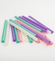 Náplň do lepiacej pištole - 7 x 100 mm - macaronová farba - 20 ks / balenie 