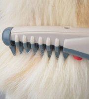 Hrebeň a prístroj na odstraňovanie chĺpkov pre domáce zvieratá