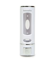 Ručný dávkovač mydla - 400 ml - nástenný - biely 