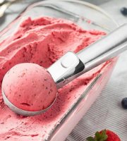 Nerezová zmrzlinová lyžica 18,5*5 cm