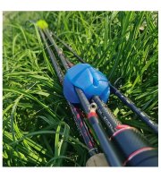 Silikónový držiak na rybárske prúty Modrý