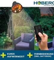 Maxx-World Hoberg Infračervený ohrievač 2000W