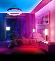 RGB LED pásik - 3 m - IP65 - 220-240V - 5050 SMD - 30 LED/m - 7,2W/m