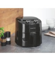Gourmetmaxx Teplovzdušná fritéza/ Airfryer mechanická čierna 4,5L 1450W