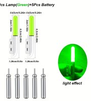 Elektronické LED svetlá na nočný rybolov