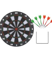 DoYourDart Šípkarský terč so 6 šípkami a stojanom