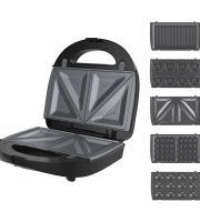 WinningStar – Nepriľnavý sendvičovač 5 v 1 – 750 W