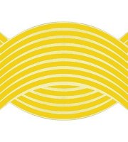 Tuningový pásik žltý 16 ks