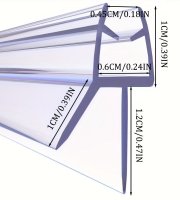 Silikónové tesnenie na sprchové dvere – 89,99 cm
