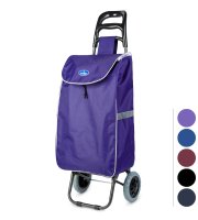 Vyťahovacia nákupná taška na kolieskach - 5 farieb - 100 x 36 x 25 cm - polyester - max 30 kg