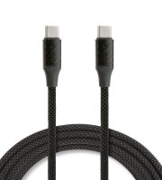 Dátový kábel - Type-C / Type-C - Magnetický - čierny - 1m - 3A - 60W