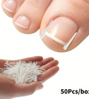 Korekčné pásiky na zarastené nechty – Priedušný, flexibilný nástroj na pedikúru pre úľavu od bolesti a zdravie nechtov 50 ks