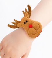 Vianočná dekorácia - náramok, tvorca drdolu - sob - 21 x 8 cm