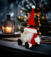 Vianočný škandinávsky škriatok - 27 x 14 x 13 cm