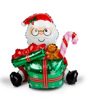 Vianočný balón - Mikuláš - 60 x 65 cm