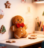 Vianočná perníková dekorácia - 20 cm