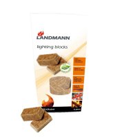 Landmann Zapaľovač na gril a krb (zapaľovač na gril / zapaľovacia kocka) 72 ks