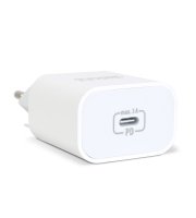 Adaptér - Type-C - rýchlonabíjačka, PD20W - biela