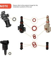 Silikónové tesniace krúžky Philips Saeco Spidem Gaggia Krups Solis kompatibilné s kávovarmi