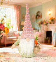  Textilná dekorácia - škriatok - 40 cm