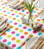 Veľkonočný obrus - flanel - 132 x 178 cm