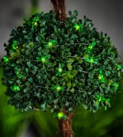 Solárna LED svetelná reťaz – vážka – 2,4 m – 25 LED – teplá biela