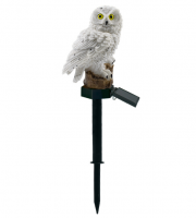 Solárna záhradná dekorácia sova