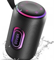 Prenosný, bezdrôtový, bluetooth reproduktor, s LED osvetlením