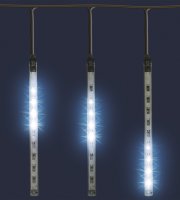 LED svetelný záves s cencúľmi