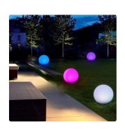 Vodeodolná LED záhradná lampa s diaľkovým ovládačom