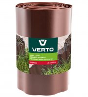 VERTO Záhradný lem 20 cm, 9 m, hnedý 15G515