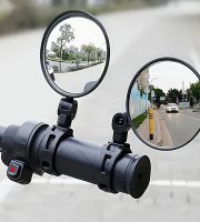 2 ks Nastaviteľné a Otočné Cyklistické spätné zrkadlá