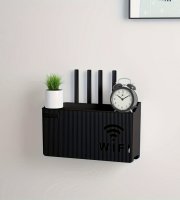 Nástenná úložná skrinka na router a set-top box